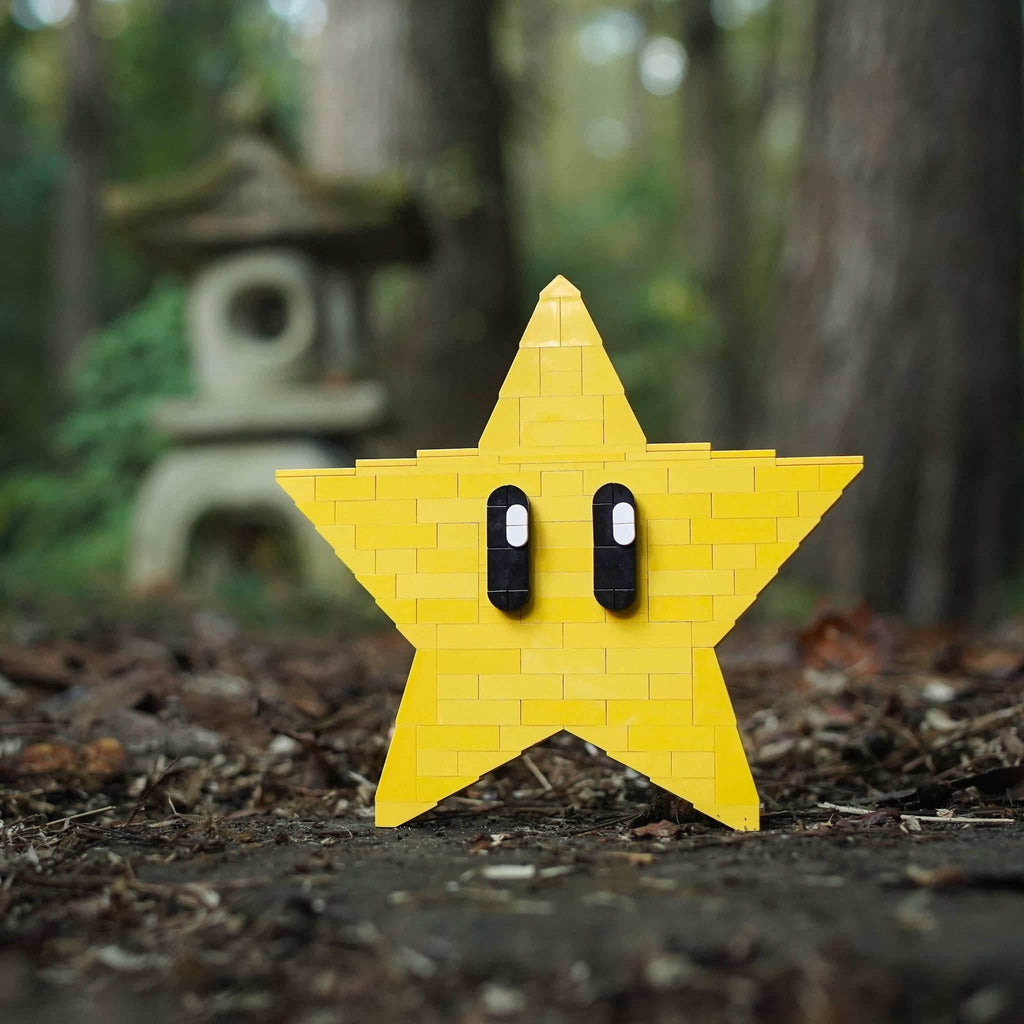 Life-Sized Yellow Star - Bricks & Instructions