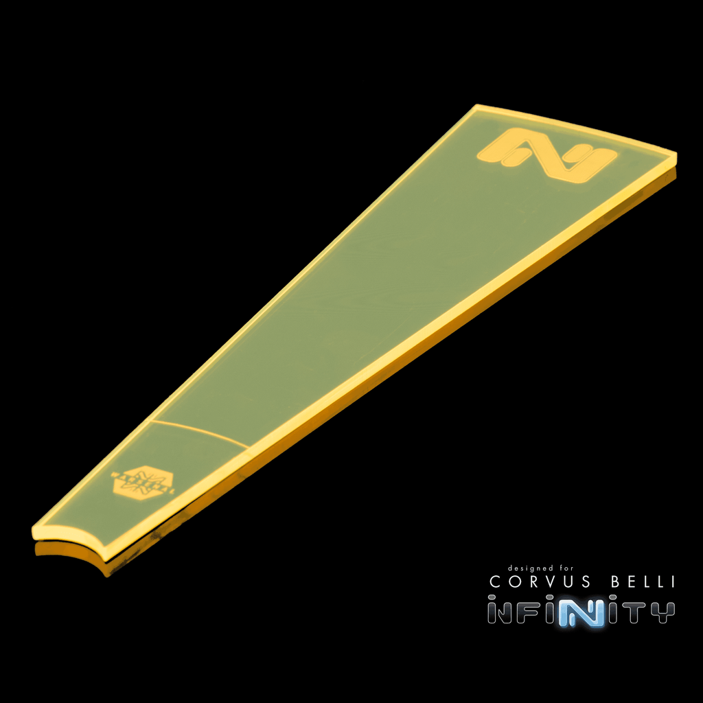 Infinity Zone of Control Templates - Fluorescent Yellow