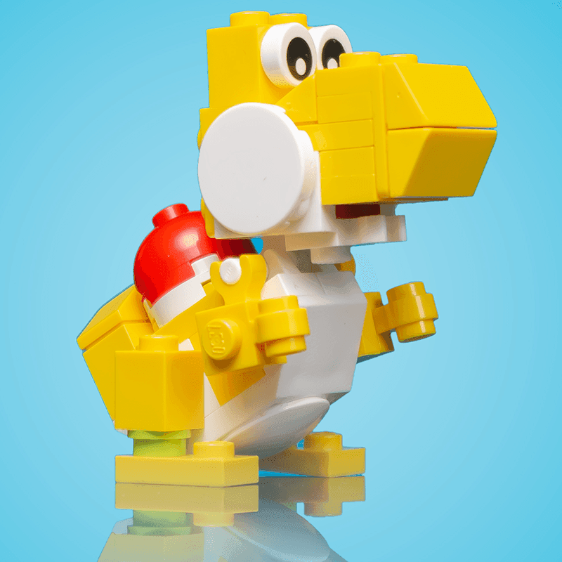 Friendly Yellow Dino - Custom Set - 