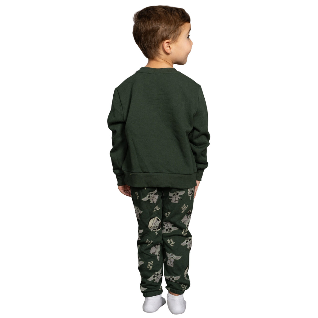 Yoda and Grogu Matching Sweatshirt & Pants Set