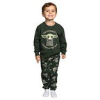 Yoda and Grogu Matching Sweatshirt & Pants Set - 2T