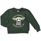 Yoda and Grogu Matching Sweatshirt & Pants Set