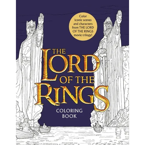 The Lord of the Rings Movie Trilogy Coloring Book: Coloring Book