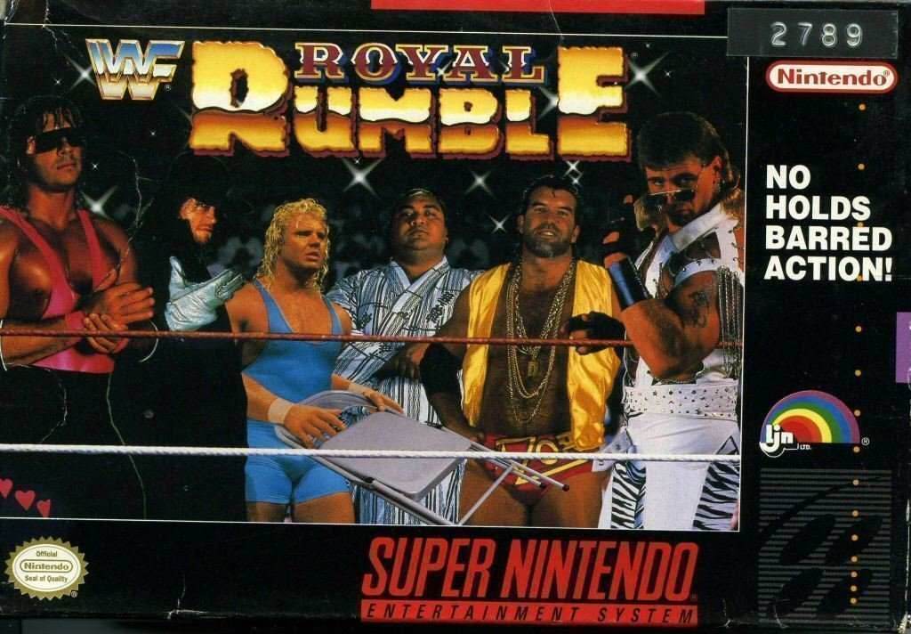 WWF Royal Rumble (Super Nintendo) - Game Manual Only