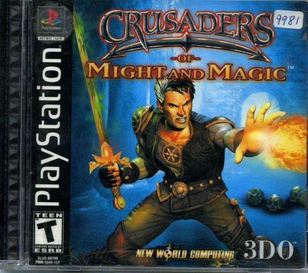 Crusaders of Might and Magic (Playstation) - Game Manual Only