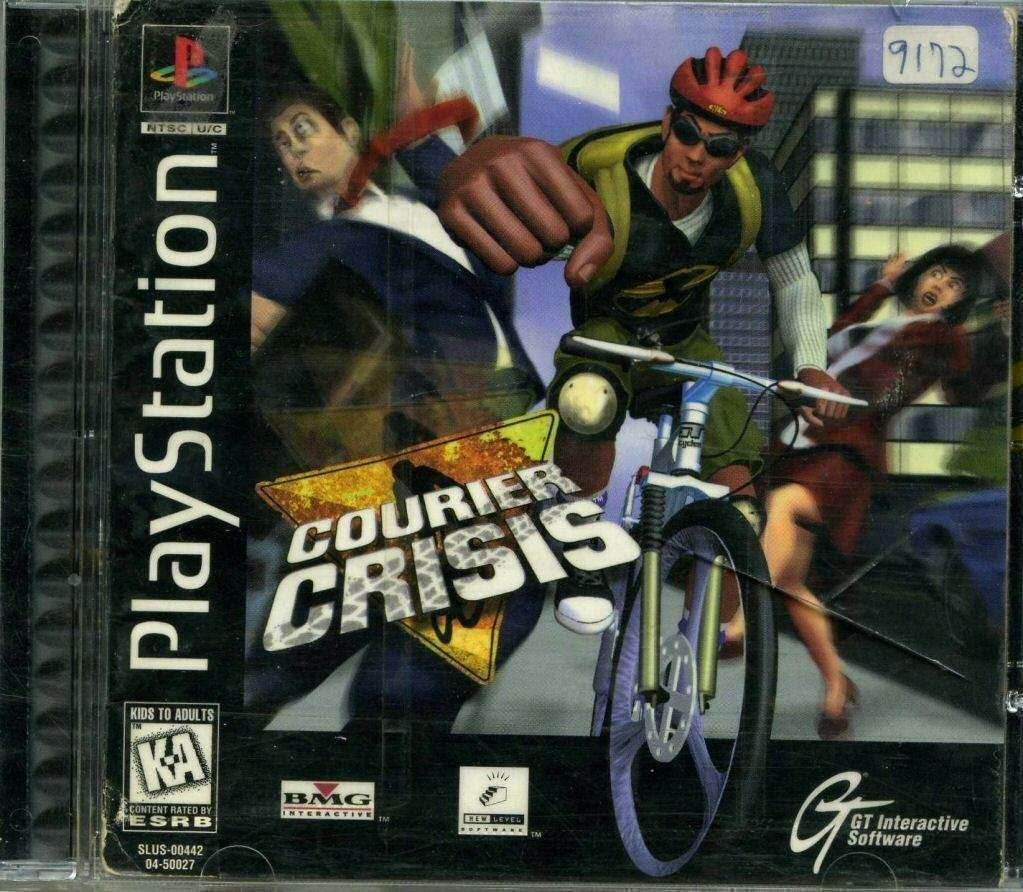 Courier Crisis (Playstation) - Game Manual Only