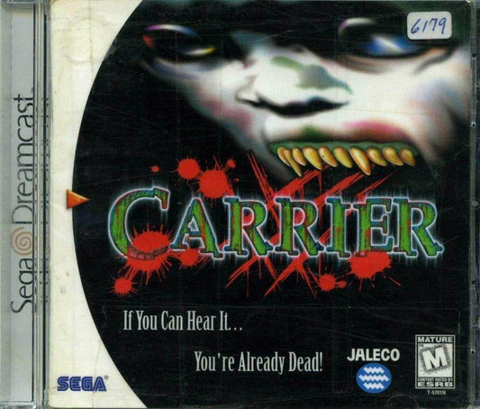 Carrier (Sega Dreamcast) - Game Manual Only