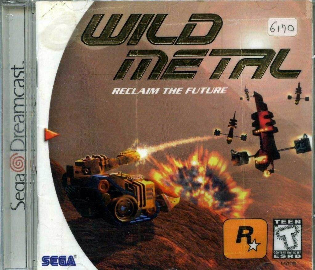 Wild Metal (Sega Dreamcast) - Game Manual Only
