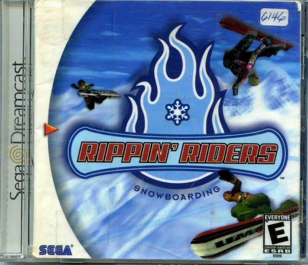 Rippin' Riders Snowboarding (Sega Dreamcast) - Game Manual Only