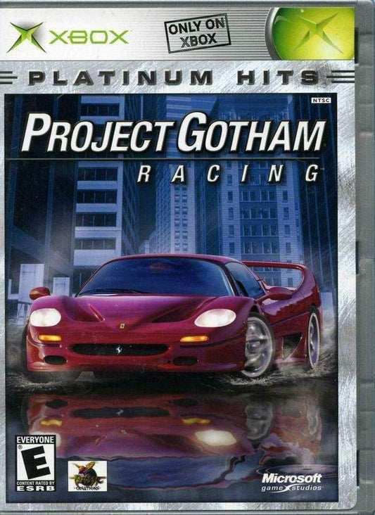 Project Gotham Racing (Platinum Hits) (Xbox) - Game Manual Only
