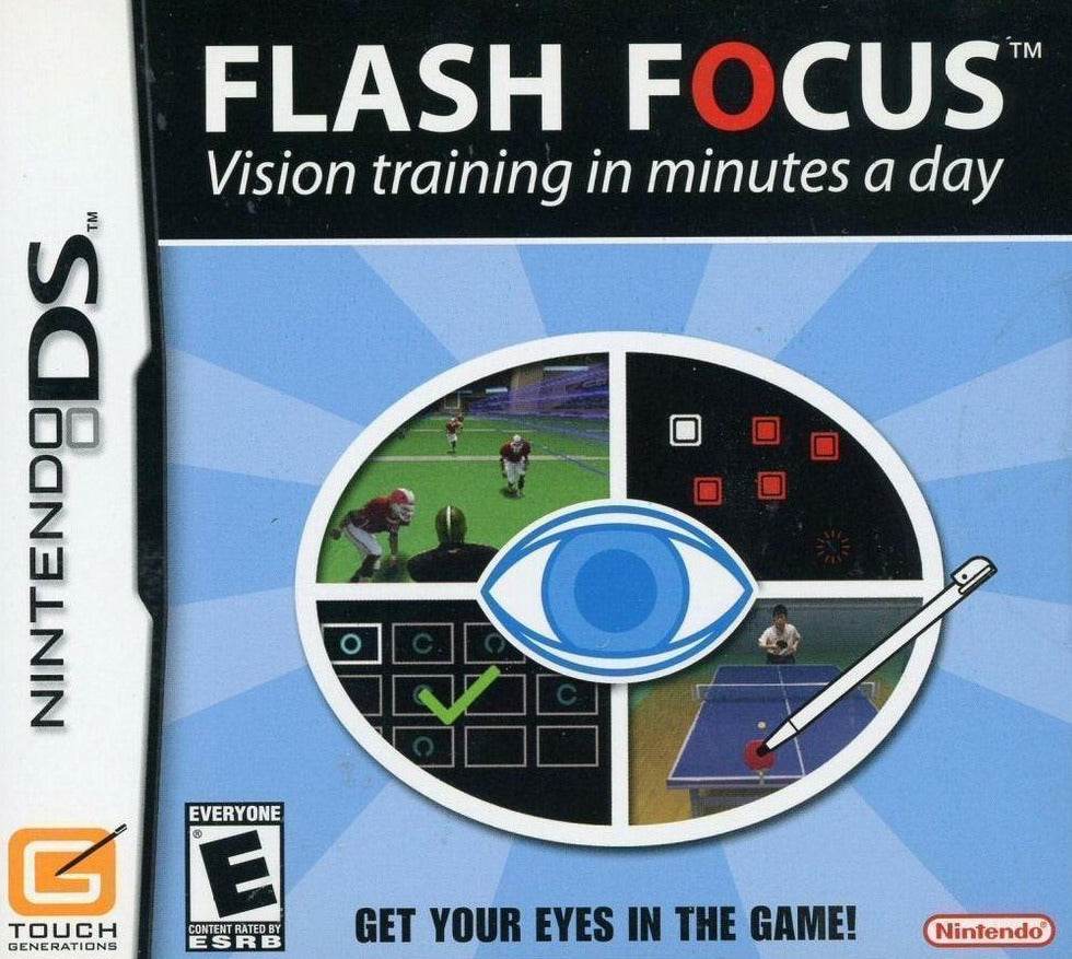 Flash Focus Vision Training (Nintendo DS) - Game Manual Only