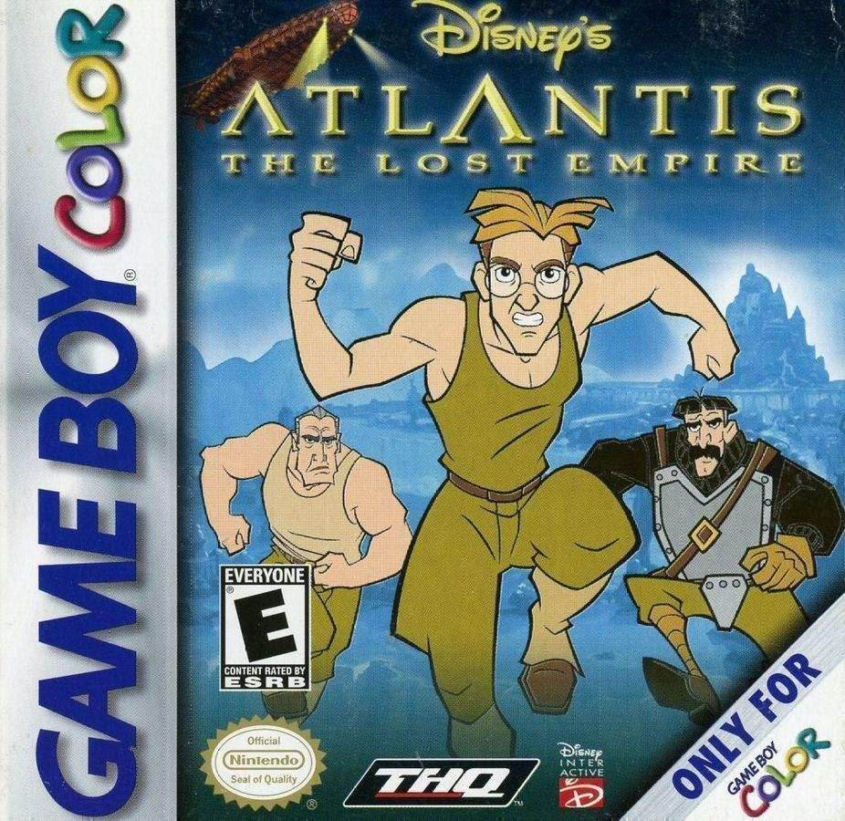 Atlantis the Lost Empire (Gameboy Color) - Game Manual Only