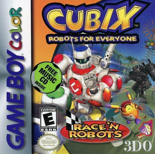 Cubix: Robots For Everyone - Race 'N Robots (Gameboy Color) - Game Manual Only