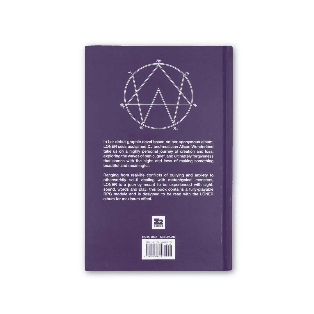 Alison Wonderland: LONER: An Alison Wonderland Graphic Novel and RPG Standard - Hardcover - 
