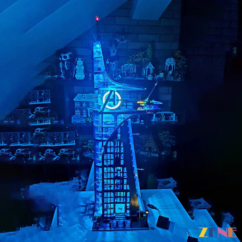 Light Kit for LEGO Marvel Avengers Tower #76269 (Ver3)