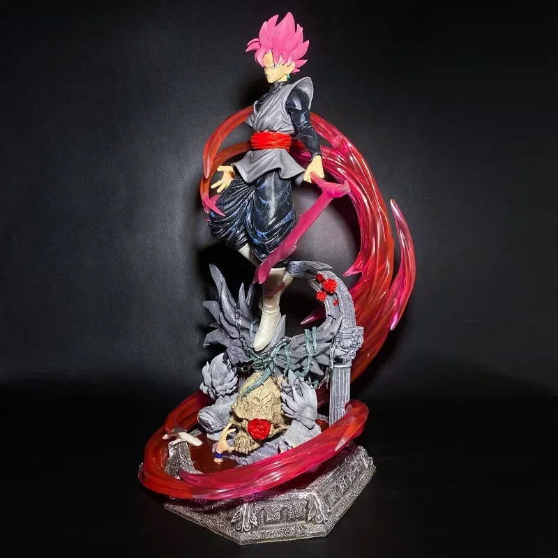 Zamasu Dragon Ball Super Anime Figurines, Black Son Goku PVC Action Figure 48.5cm
