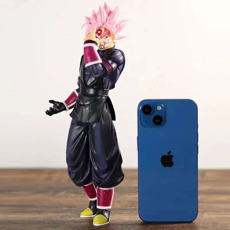 Zamasu Goku Black Anime Figurine, Super Saiyan Rose Figure, Dragon Ball Super, Dragon Ball Z DBZ Anime Action Figures Cartoon Gifts