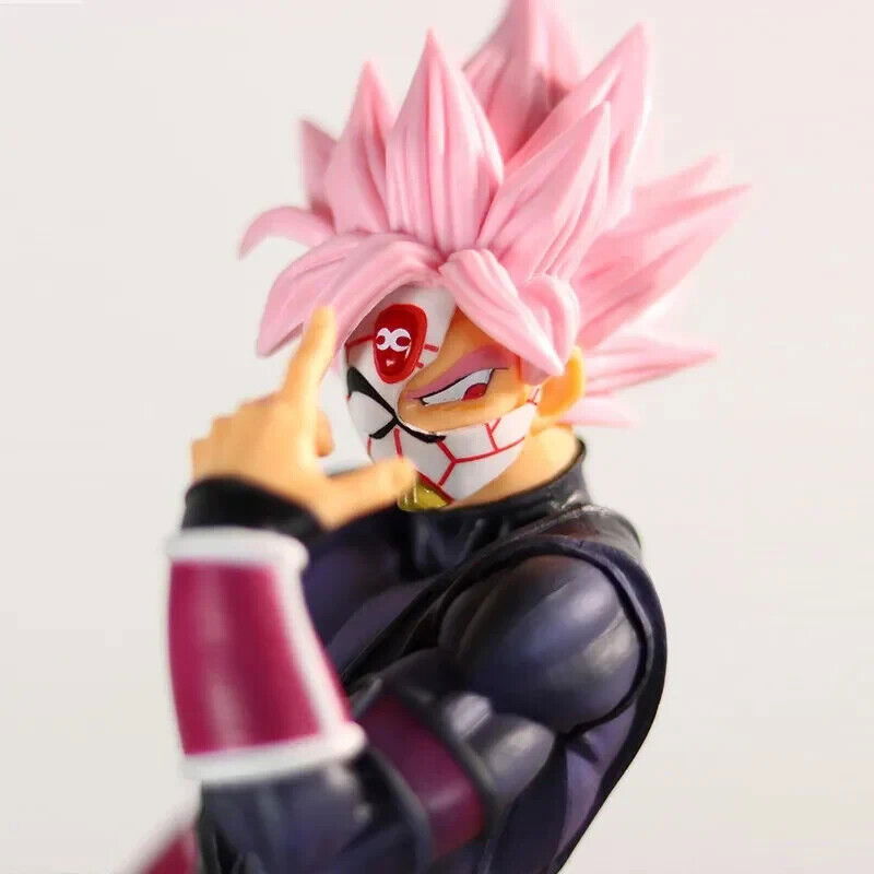 Zamasu Goku Black Anime Figurine, Super Saiyan Rose Figure, Dragon Ball Super, Dragon Ball Z DBZ Anime Action Figures Cartoon Gifts