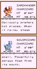 Pokemon Zard Version GBC Video Game Gameboy Color ROM Hack