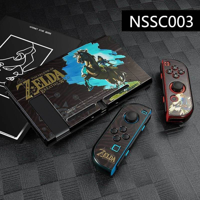Nintendo Switch Shell and Joy Con Case Covers by GameTech - Legend of Zelda Breath of the Wild