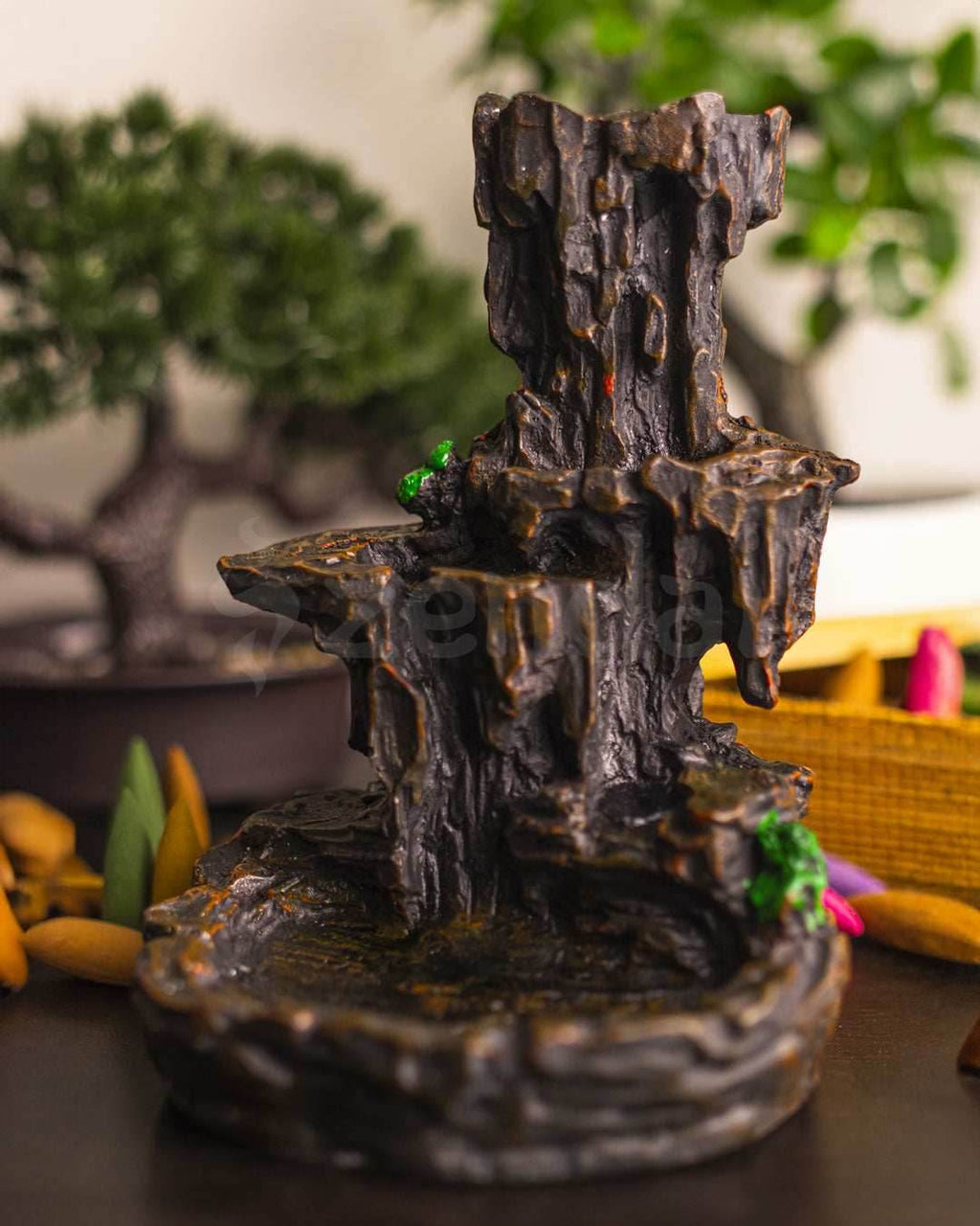 Zen Mountain - Backflow Incense Burner - 