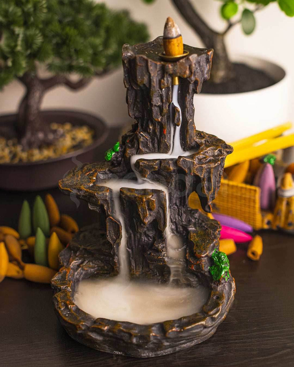 Zen Mountain - Backflow Incense Burner - 