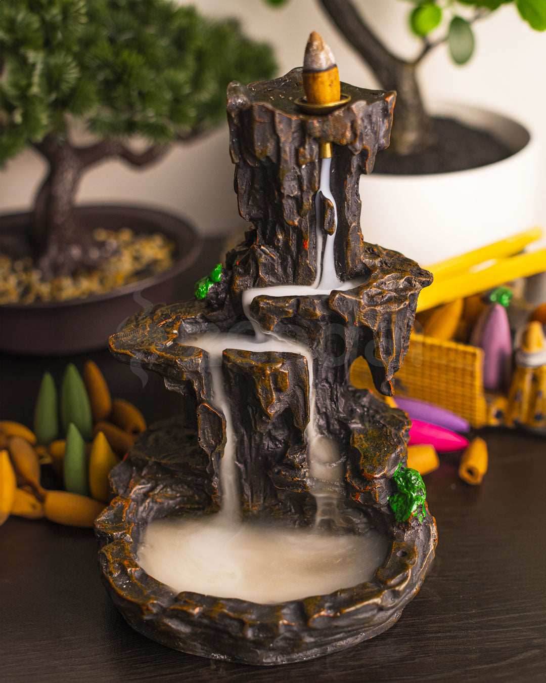 Zen Mountain - Backflow Incense Burner - 
