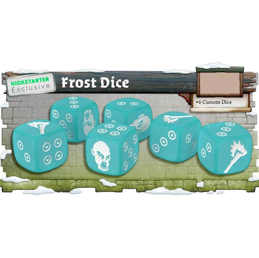 Zombicide: White Death Frost Dice - Kickstarter Exclusive - 