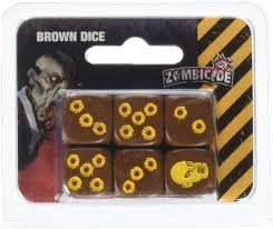 Zombicide: Brown Dice Pack - 