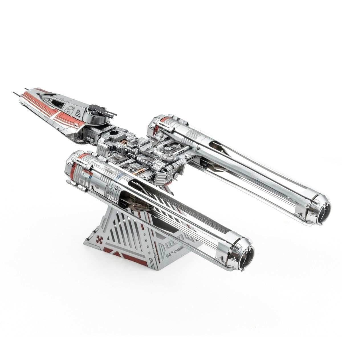 Zorii's Y-Wing Fighter Star Wars 3D Steel Model Kit Metal Earth - 