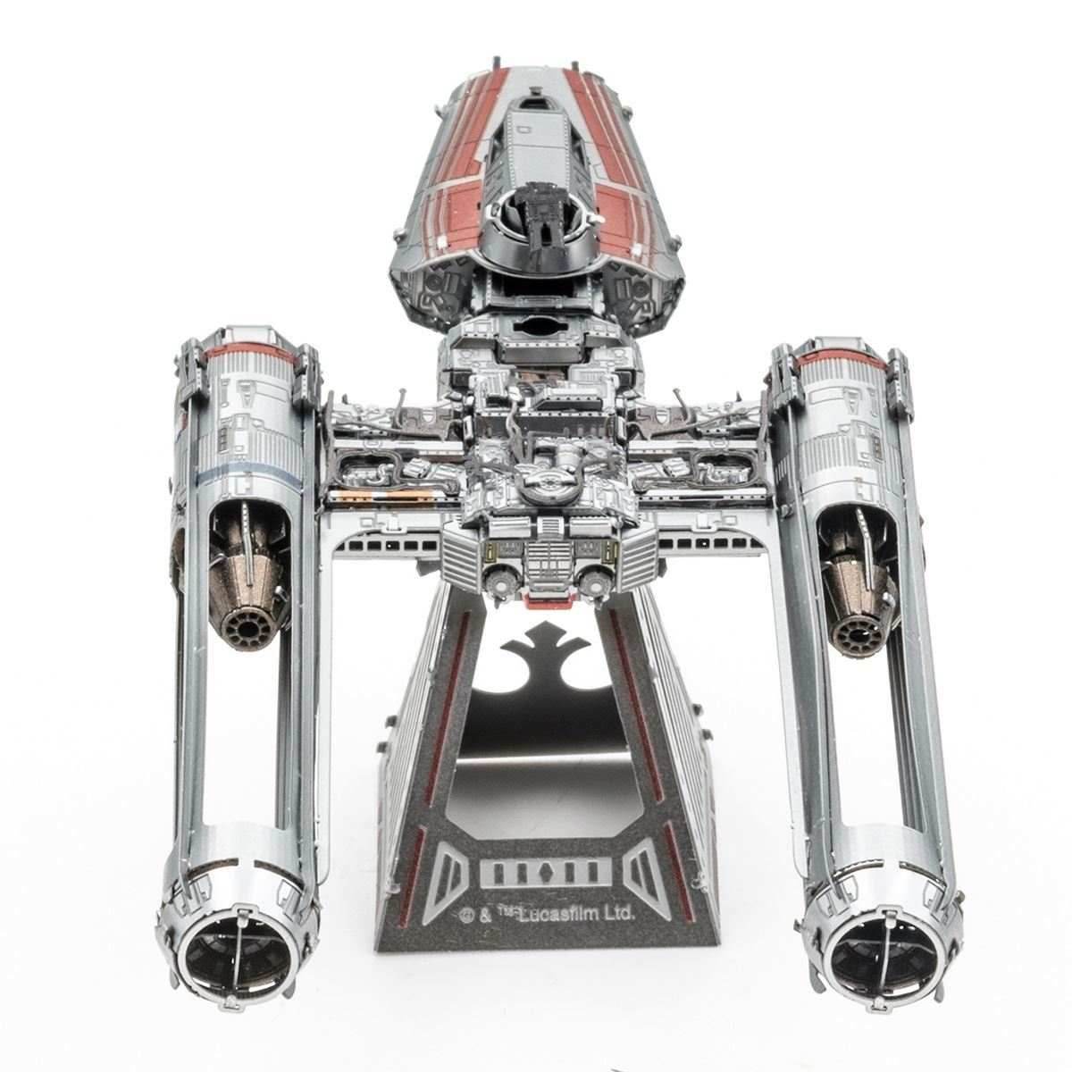 Zorii's Y-Wing Fighter Star Wars 3D Steel Model Kit Metal Earth - 