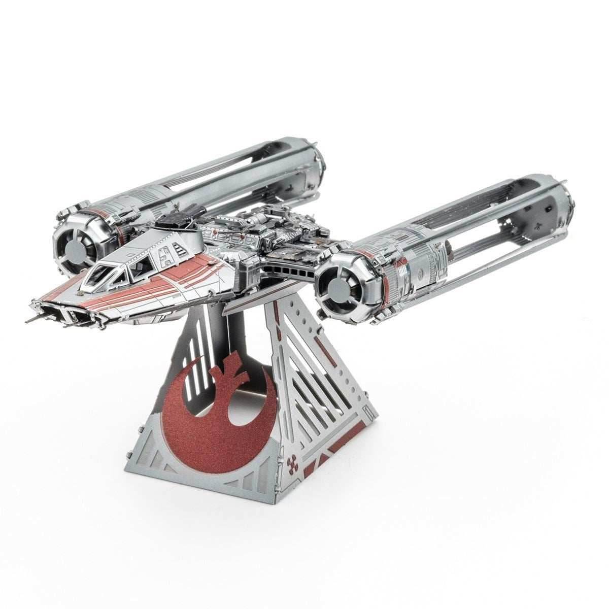 Zorii's Y-Wing Fighter Star Wars 3D Steel Model Kit Metal Earth - 