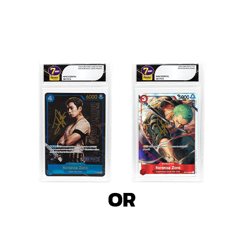 One Piece Live Action Signature Series - Mackenyu - Zoro Card