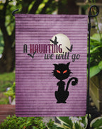 A Haunting we will go Halloween Flag Garden Size - 