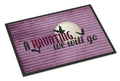 A Haunting we will go Halloween Indoor or Outdoor Mat 24x36 Doormat - 
