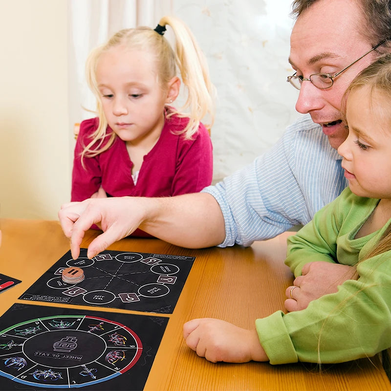 A Medieval Mini Board Game Designed for 3-6 Players, Suitable for Friends Aged 10 and Above. This Puzzle Game is Perfect for