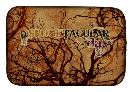 A Spook Tacular Day Halloween Dish Drying Mat SB3016DDM