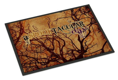 A Spook Tacular Day Halloween Indoor or Outdoor Mat 24x36 Doormat - 
