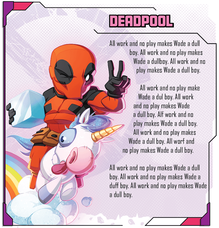 Marvel United: X-Men Deadpool Expansion - Kickstarter Edition - 