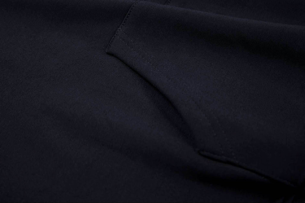 KH9033 Blue Kirin Embroidery Hoodie - Black / S