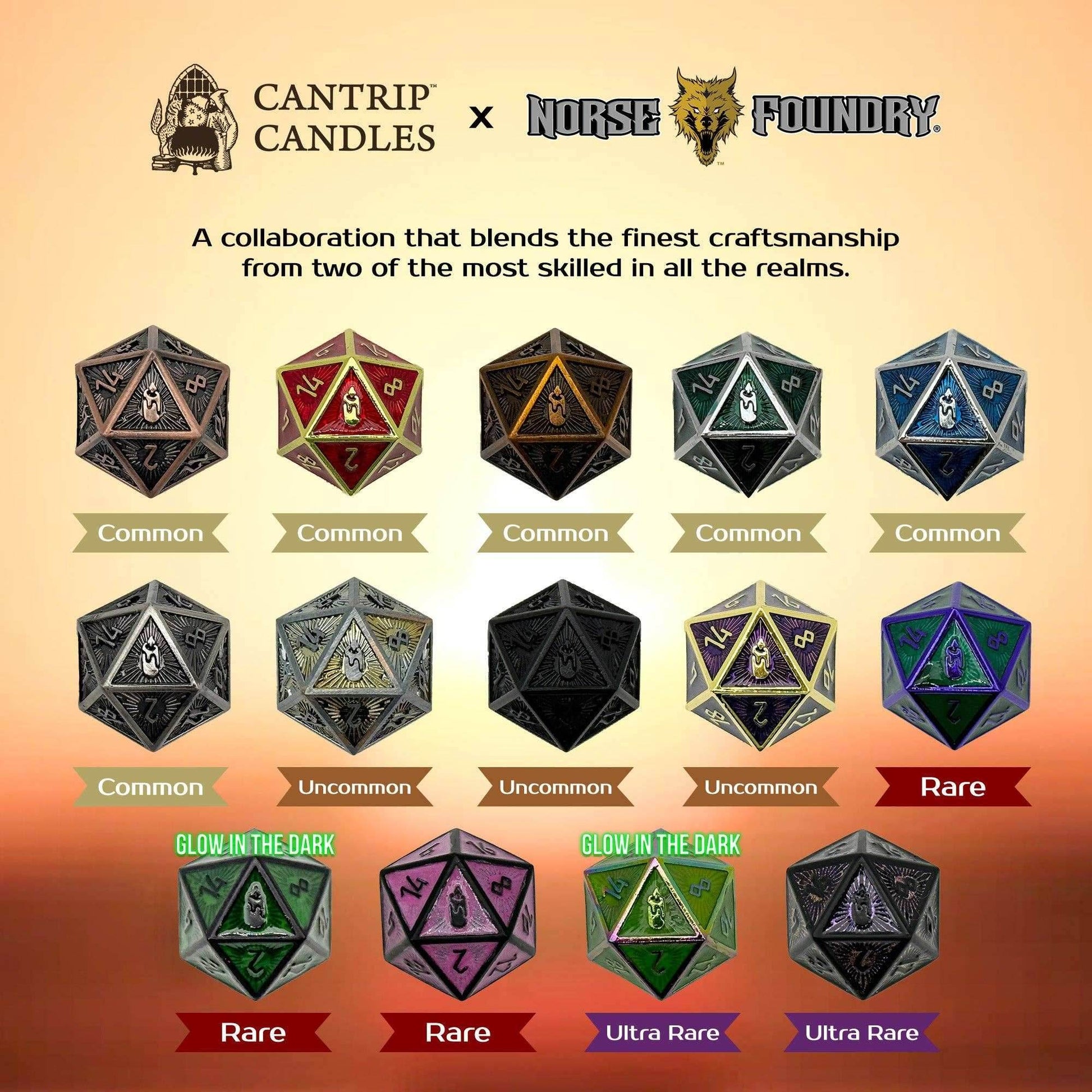 Cantrip Candles - Norse Foundry (16 oz Glass Candle) - 