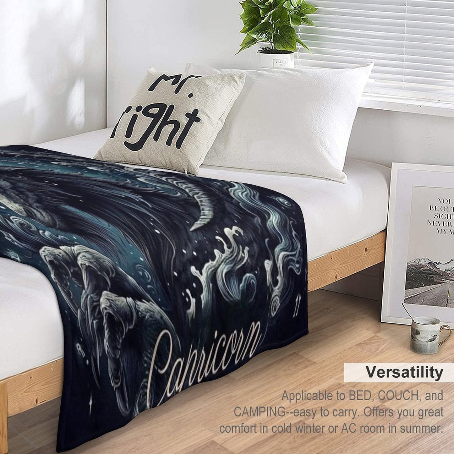 Capricorn Throw Blanket