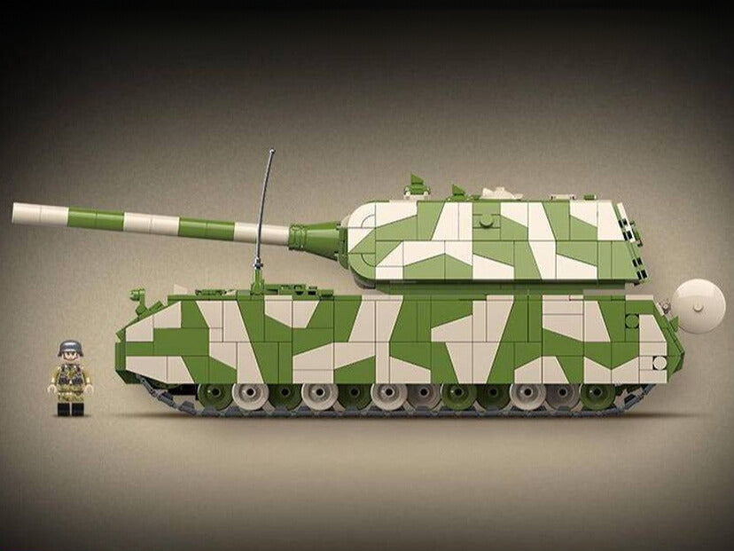 WWII - German Maus Super Tank - Legendary Series - Mil-Blox
