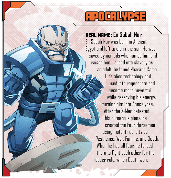 Marvel United: X-Men The Horsemen of Apocalypse - Kickstarter Exclusive - 