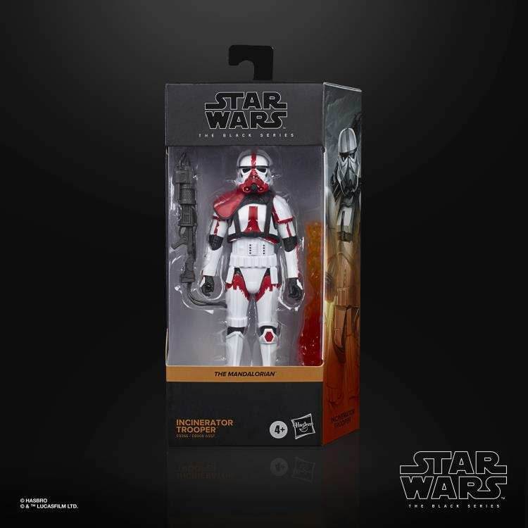 Star Wars: The Black Series - Incinerator Trooper (The Mandalorian) 6-Inch Action Figure - 