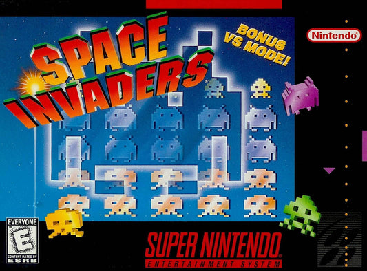 Space Invaders (Super Nintendo) - Game Manual Only