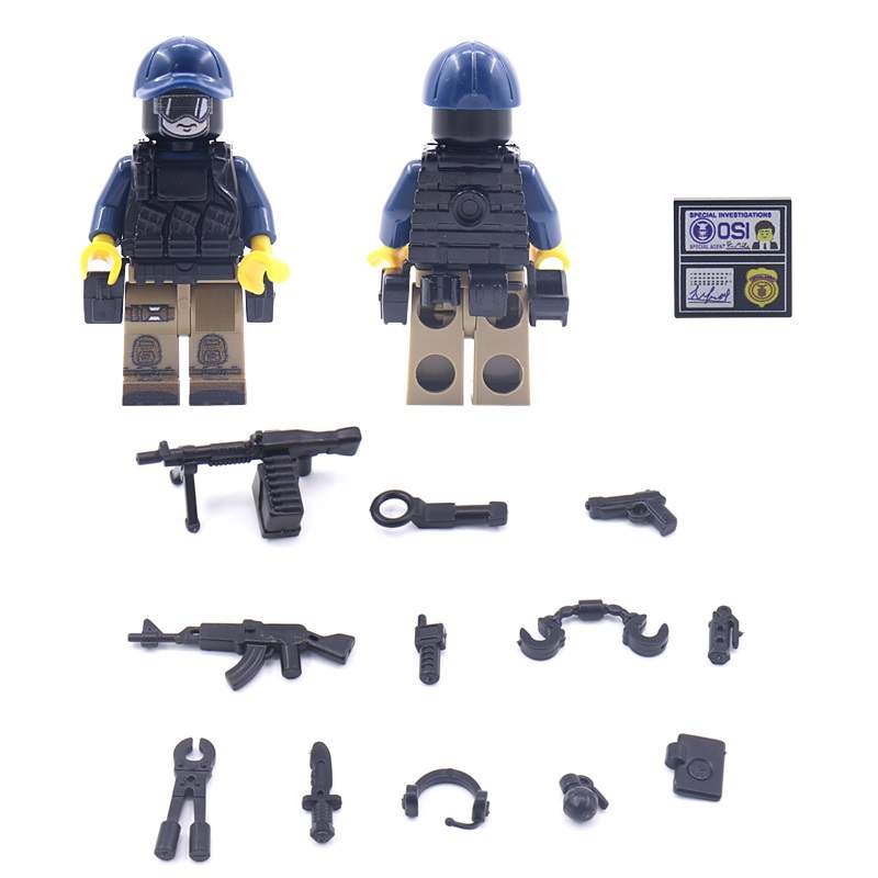 OSI Raid Figure - Male - Mil-Blox