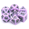Swamp Fog Ancient 7-Dice Set Role Playing Dungeons and Dragons Dice (Purple) - 