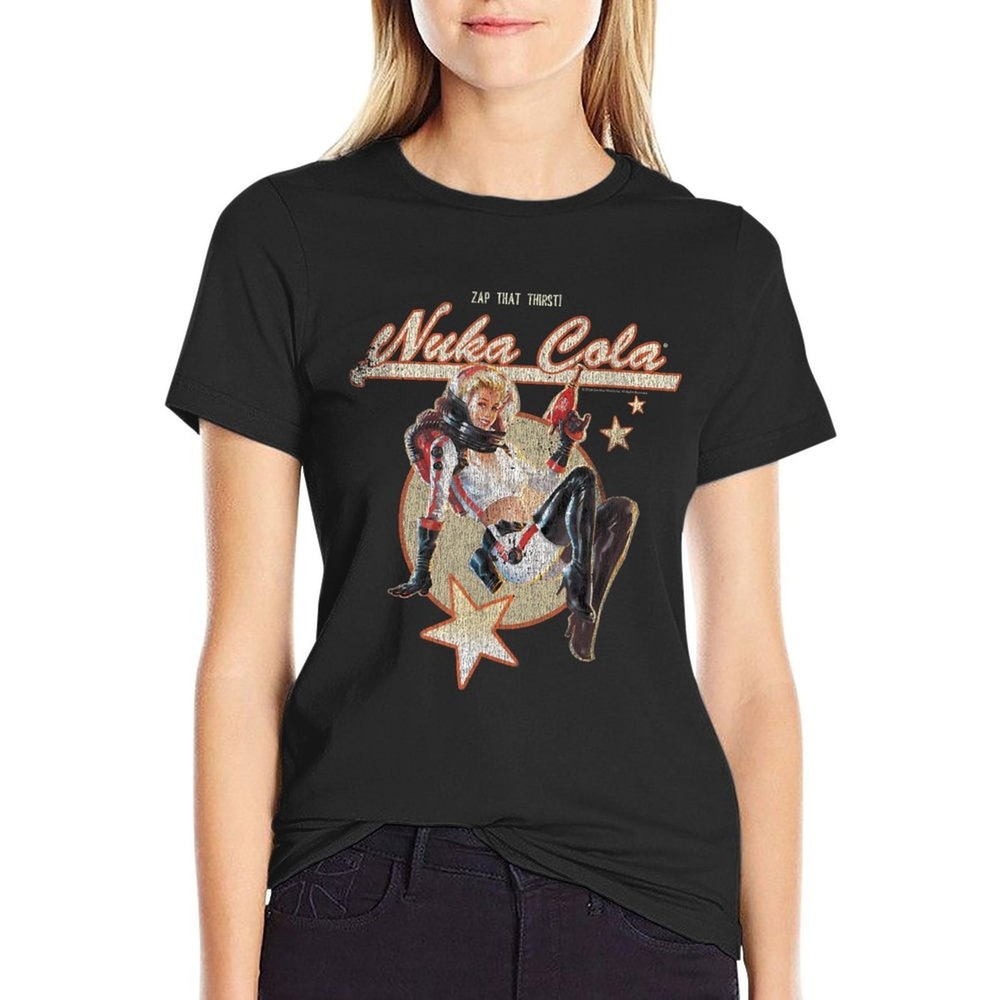 Fallout Video Game Retro Nuka Cola Ad  Quick-drying T-Shirt