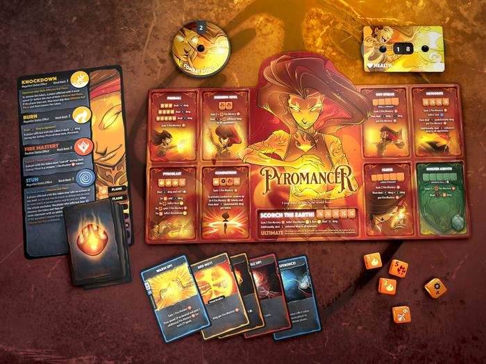 Dice Throne Season 1 - Box 3 - Pyromancer vs Shadow Thief - 